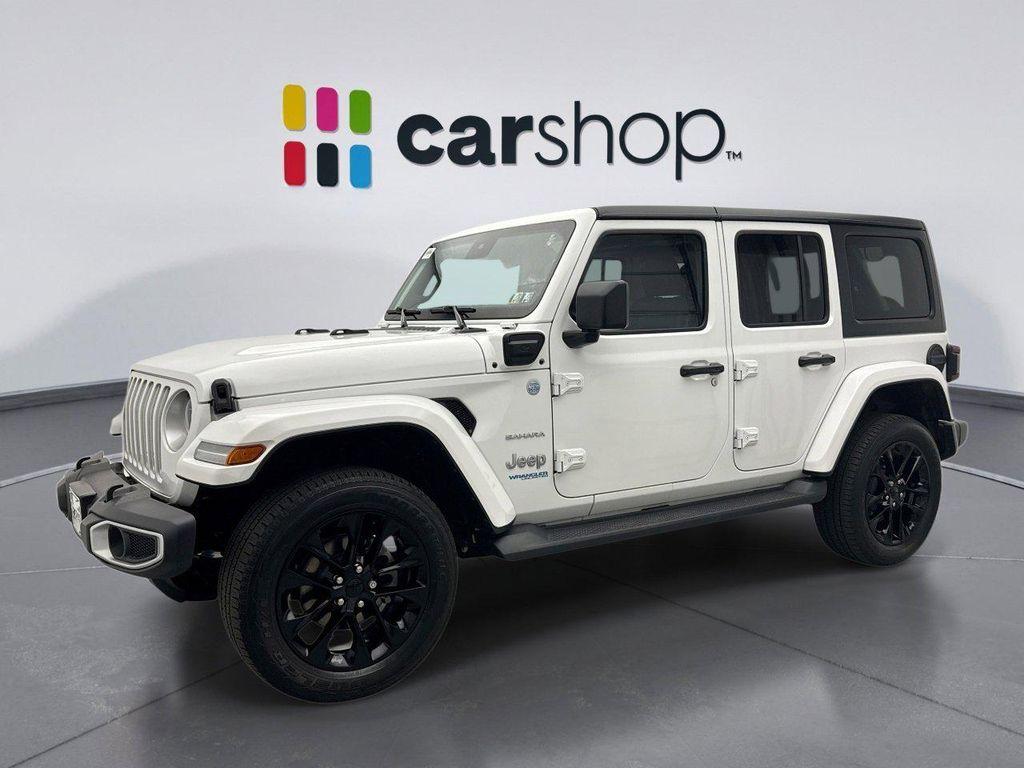 used 2021 Jeep Wrangler Unlimited 4xe car, priced at $32,399