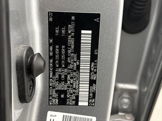 used 2022 Toyota Highlander car, priced at $38,000