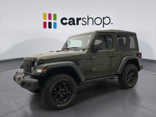 used 2021 Jeep Wrangler car, priced at $30,600