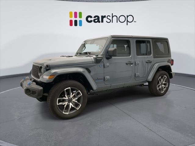 used 2024 Jeep Wrangler 4xe car, priced at $36,998