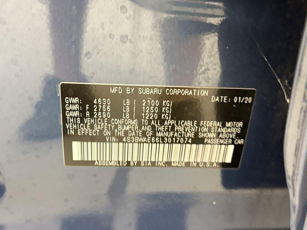 used 2020 Subaru Legacy car, priced at $23,850