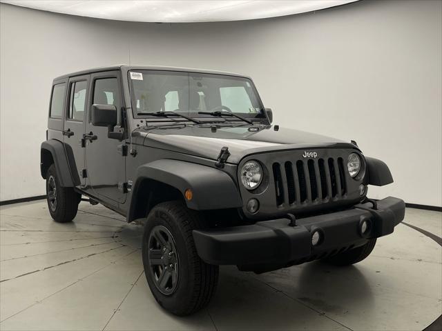 used 2017 Jeep Wrangler Unlimited car, priced at $19,246