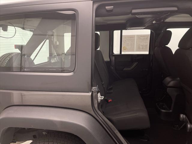 used 2017 Jeep Wrangler Unlimited car, priced at $19,246