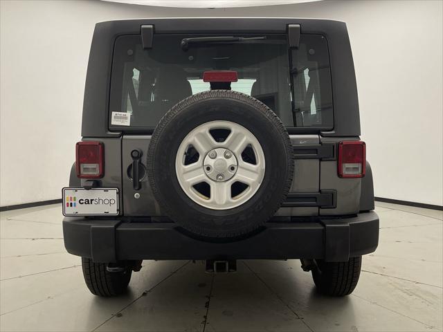 used 2017 Jeep Wrangler Unlimited car, priced at $19,246