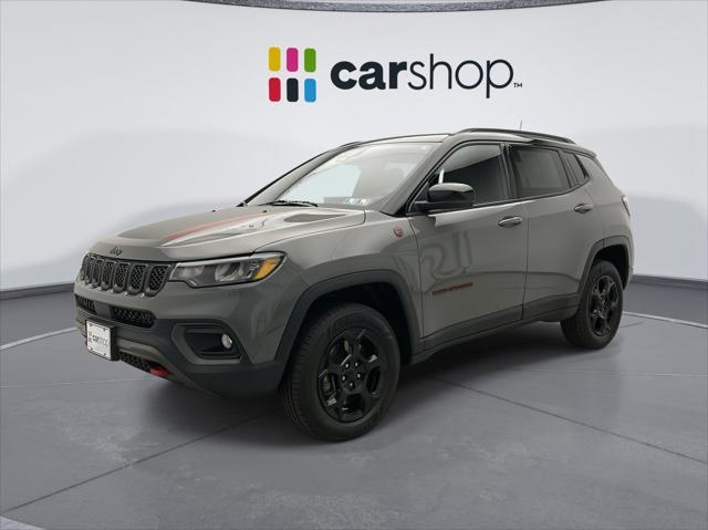 used 2023 Jeep Compass car, priced at $24,999