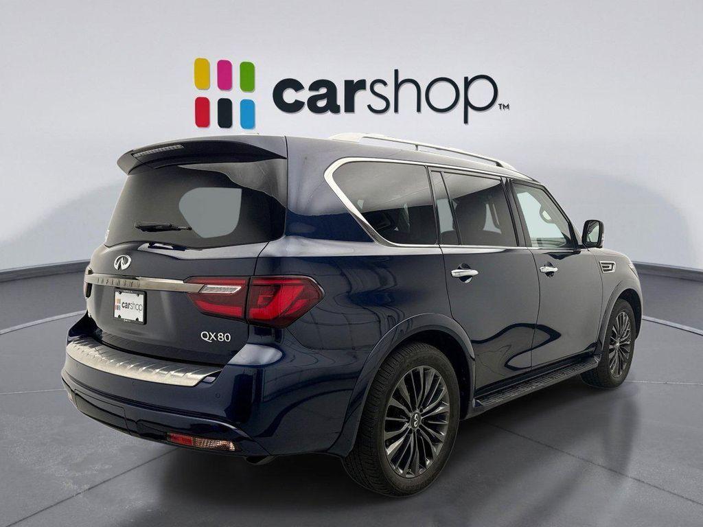 used 2021 INFINITI QX80 car, priced at $38,149