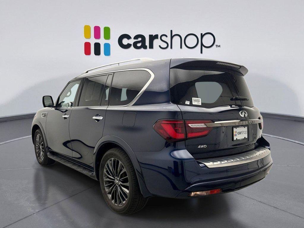 used 2021 INFINITI QX80 car, priced at $38,149