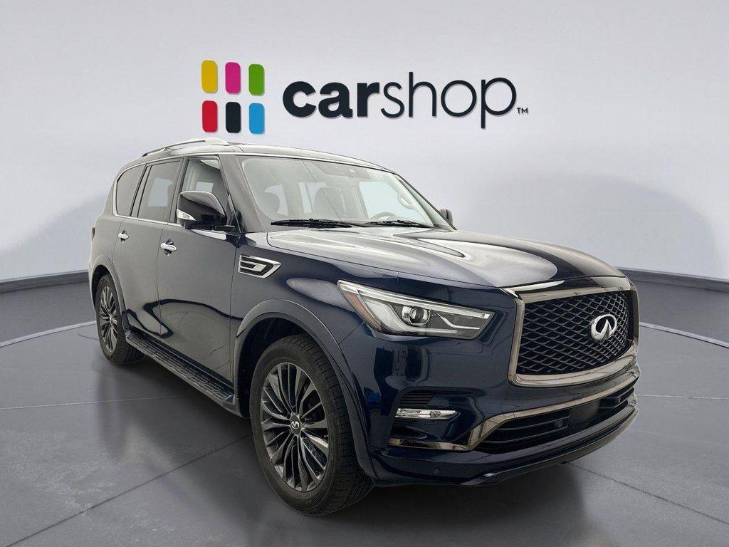 used 2021 INFINITI QX80 car, priced at $38,149