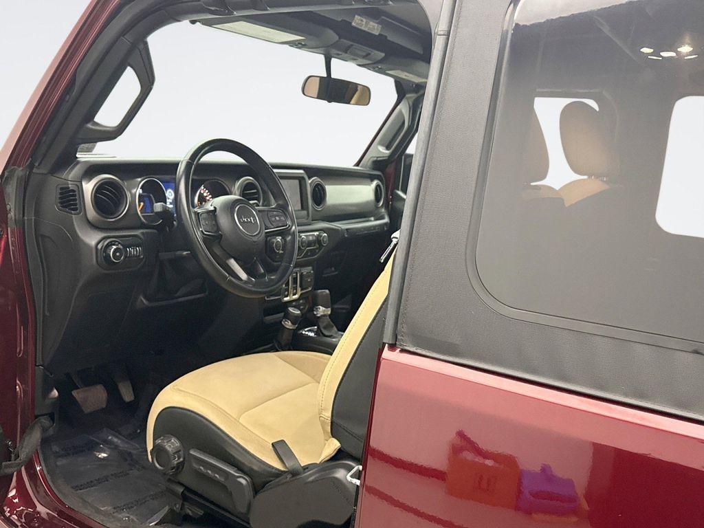 used 2021 Jeep Wrangler car, priced at $28,000