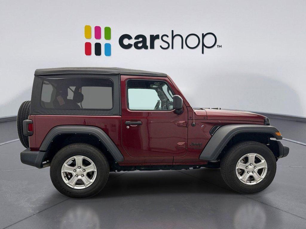 used 2021 Jeep Wrangler car, priced at $28,000