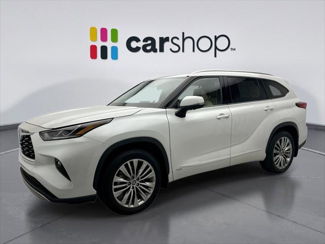 used 2023 Toyota Highlander Hybrid car, priced at $51,000