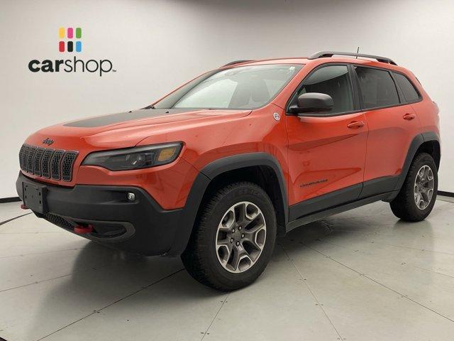 used 2021 Jeep Cherokee car, priced at $25,350