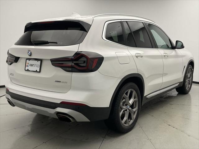 used 2022 BMW X3 car, priced at $35,199