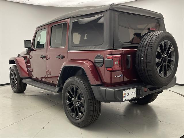 used 2021 Jeep Wrangler Unlimited 4xe car, priced at $27,496