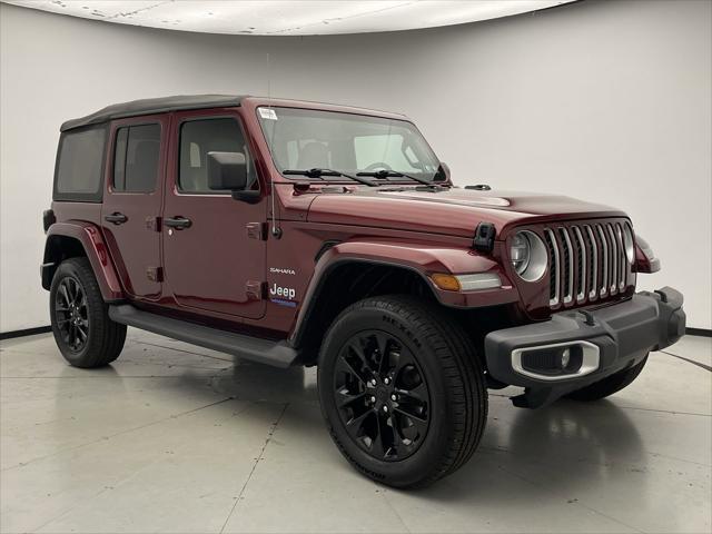 used 2021 Jeep Wrangler Unlimited 4xe car, priced at $27,496