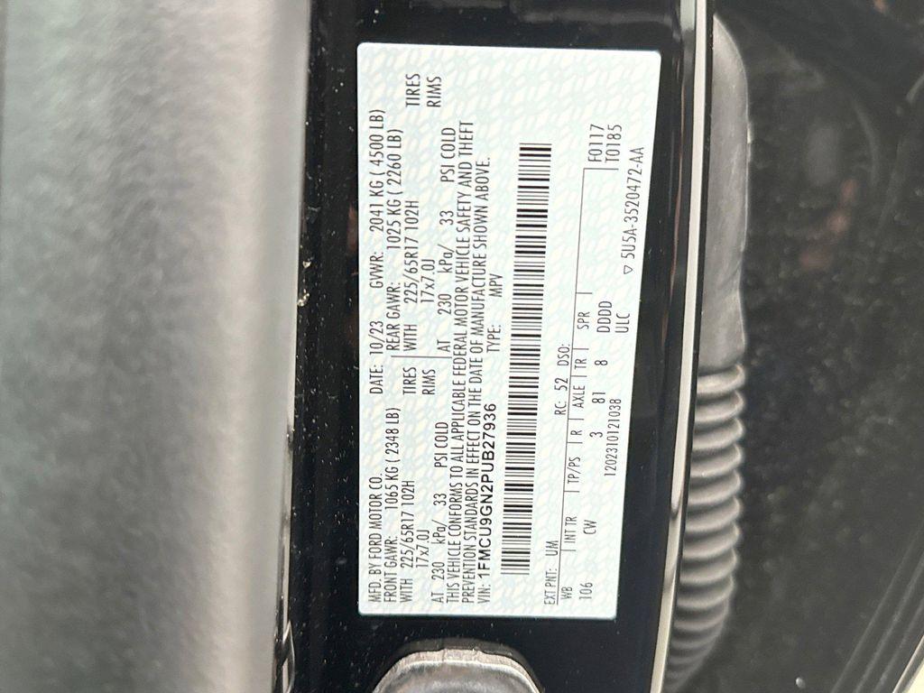 used 2023 Ford Escape car, priced at $25,199