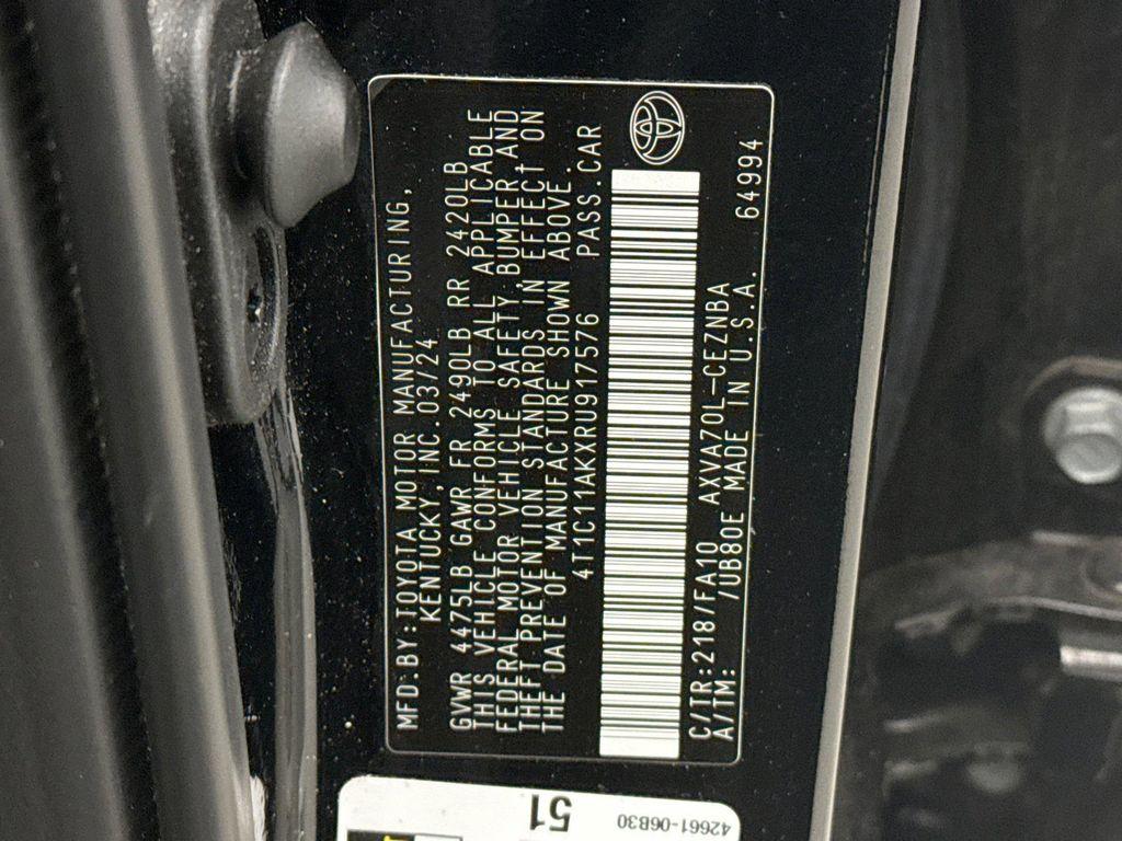 used 2024 Toyota Camry car, priced at $25,599