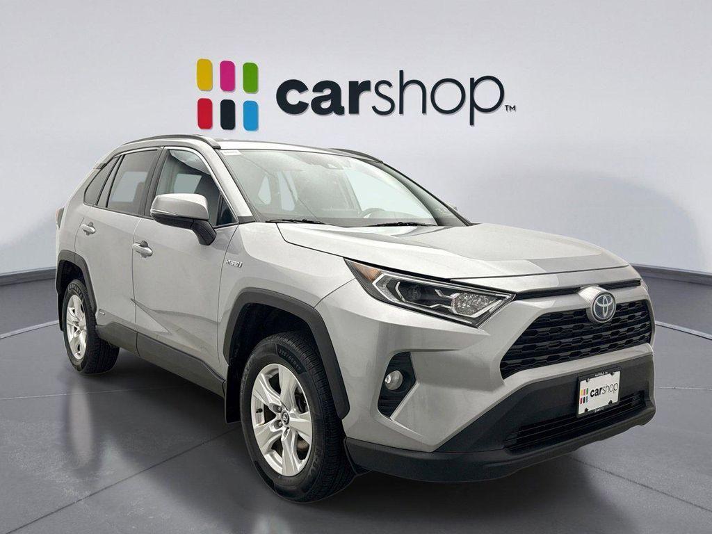 used 2021 Toyota RAV4 Hybrid car, priced at $23,950