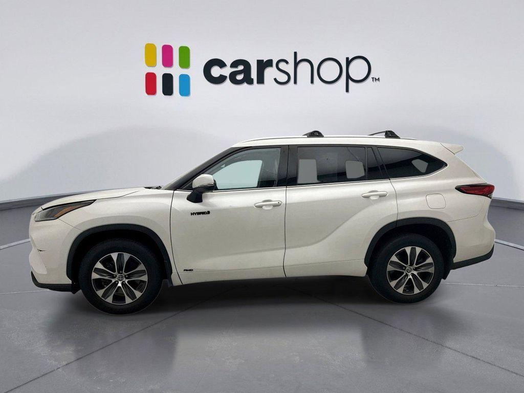 used 2021 Toyota Highlander Hybrid car, priced at $37,699