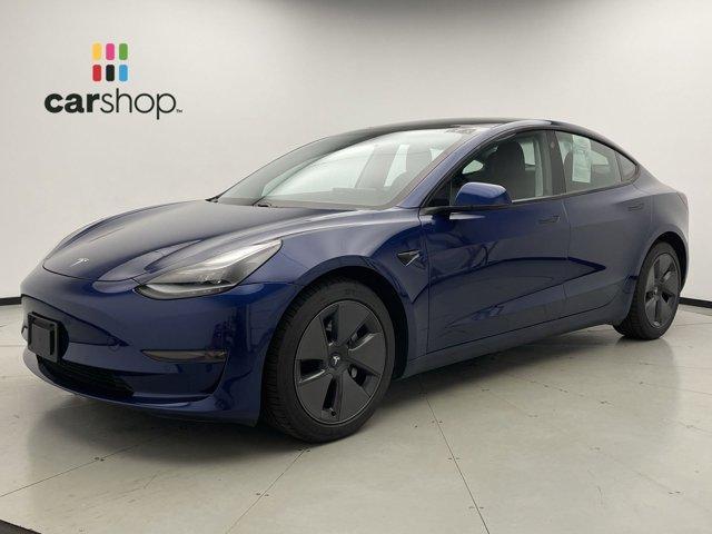 used 2021 Tesla Model 3 car, priced at $29,600