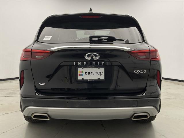 used 2021 INFINITI QX50 car, priced at $27,299