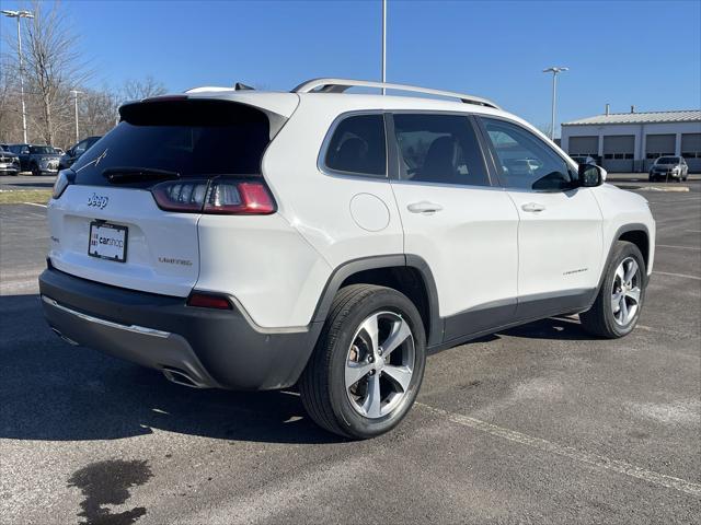 used 2021 Jeep Cherokee car, priced at $22,998