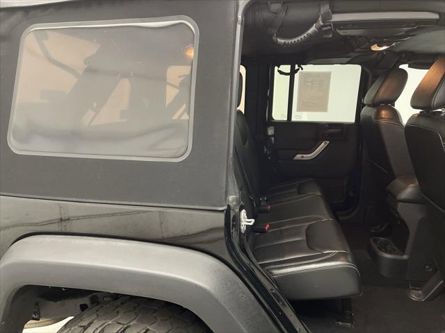 used 2015 Jeep Wrangler Unlimited car, priced at $20,246