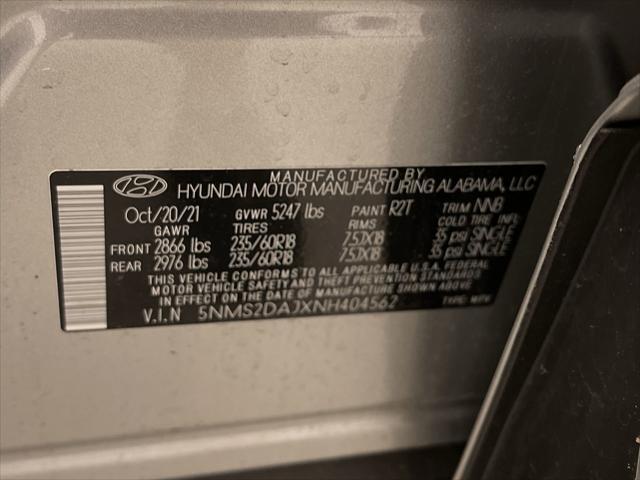 used 2022 Hyundai Santa Fe car, priced at $25,500