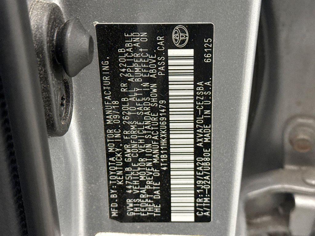 used 2019 Toyota Camry car, priced at $19,450