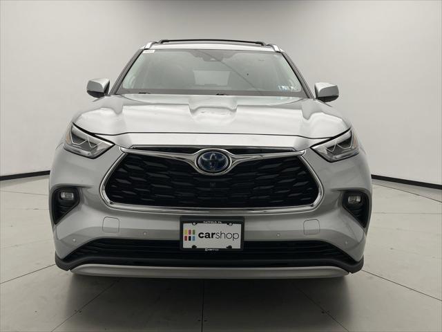 used 2021 Toyota Highlander Hybrid car, priced at $41,949