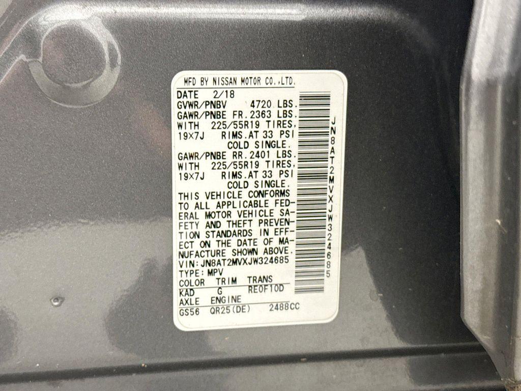 used 2018 Nissan Rogue car, priced at $16,250