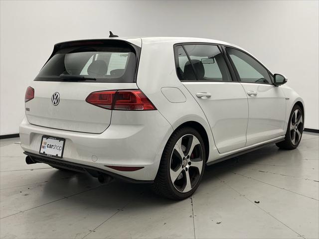 used 2017 Volkswagen Golf GTI car, priced at $18,649