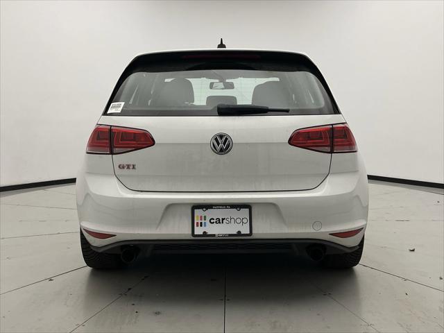 used 2017 Volkswagen Golf GTI car, priced at $18,649