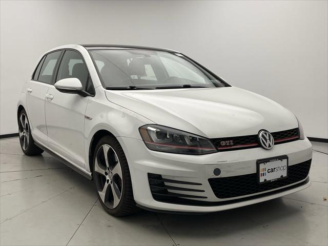 used 2017 Volkswagen Golf GTI car, priced at $18,649