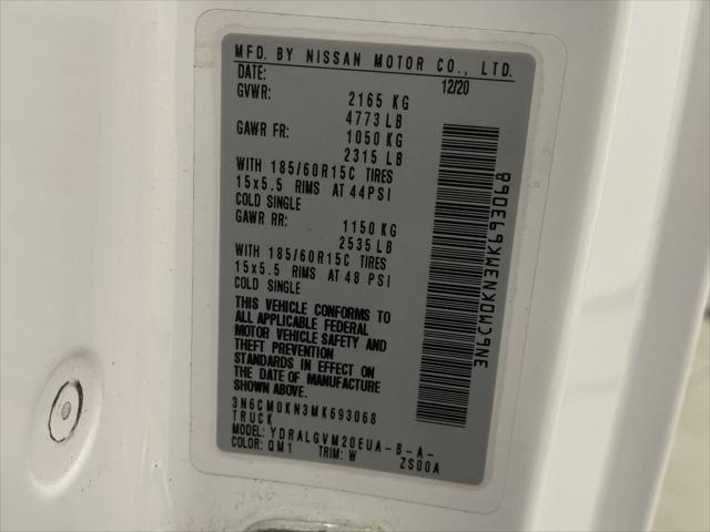 used 2021 Nissan NV200 car, priced at $19,150