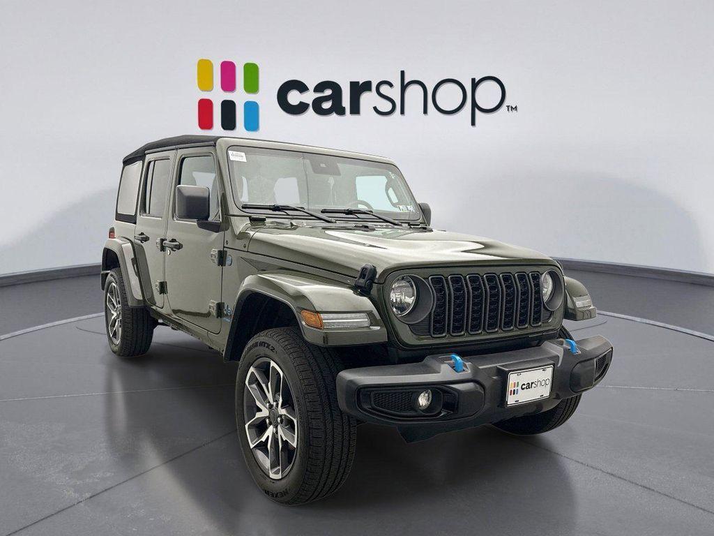 used 2024 Jeep Wrangler 4xe car, priced at $31,996