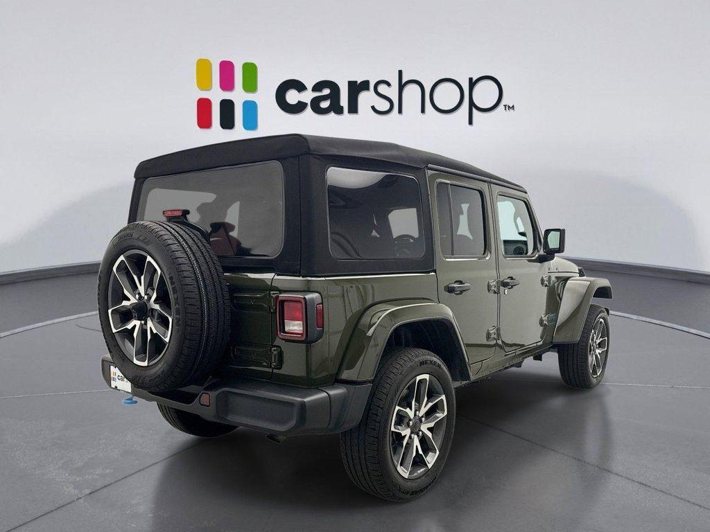 used 2024 Jeep Wrangler 4xe car, priced at $31,996