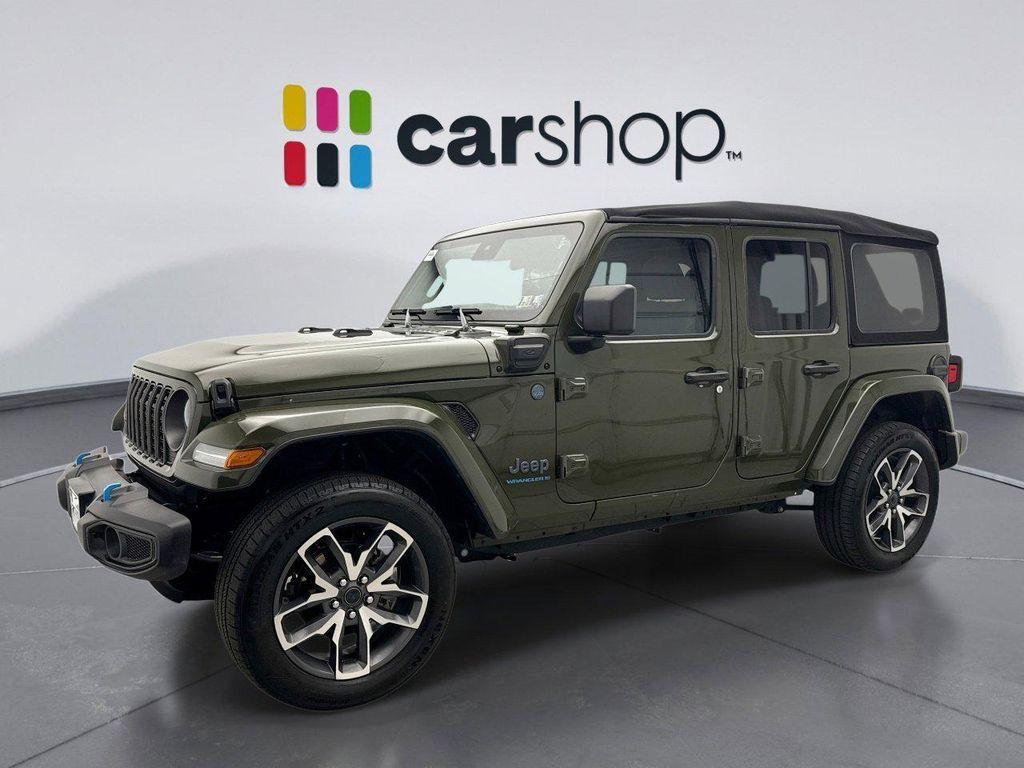 used 2024 Jeep Wrangler 4xe car, priced at $31,996