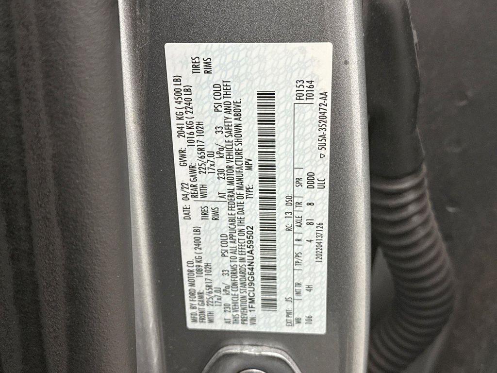 used 2022 Ford Escape car, priced at $15,849