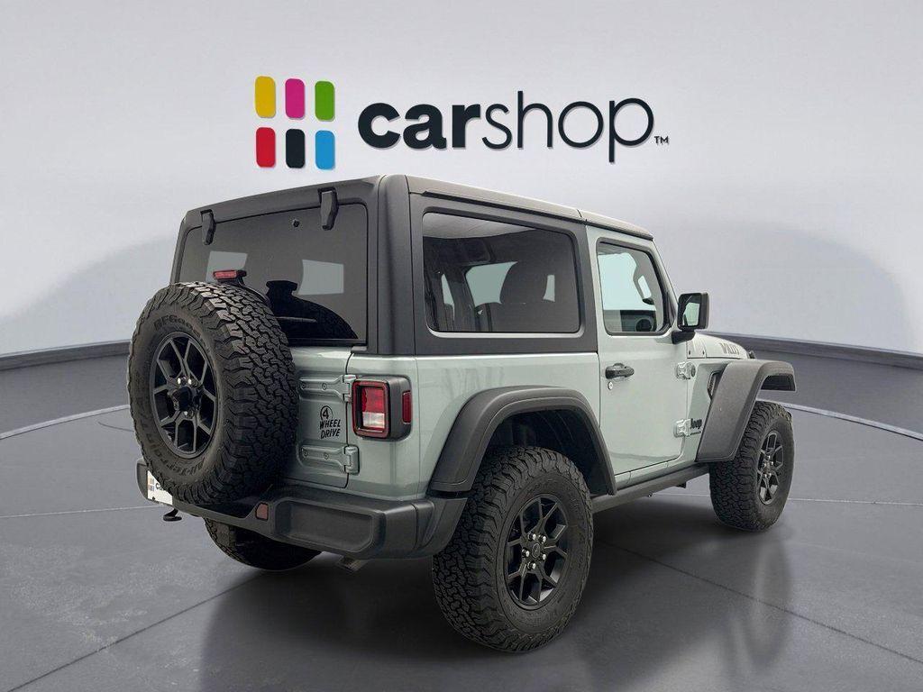 used 2024 Jeep Wrangler car, priced at $40,000