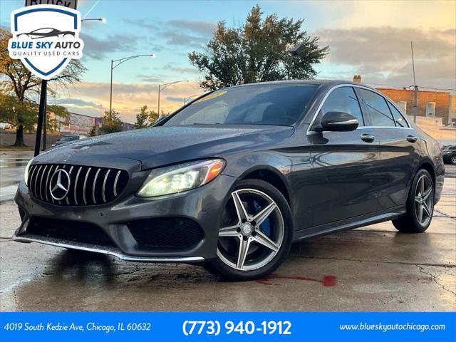 used 2015 Mercedes-Benz C-Class car, priced at $12,995