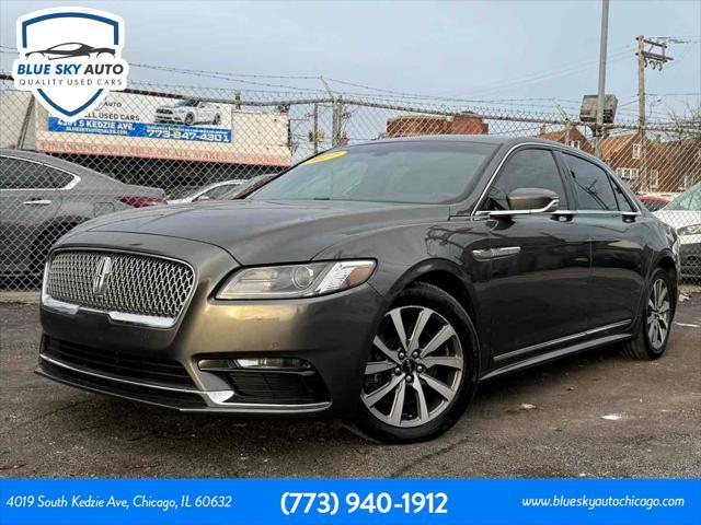 used 2017 Lincoln Continental car, priced at $13,995