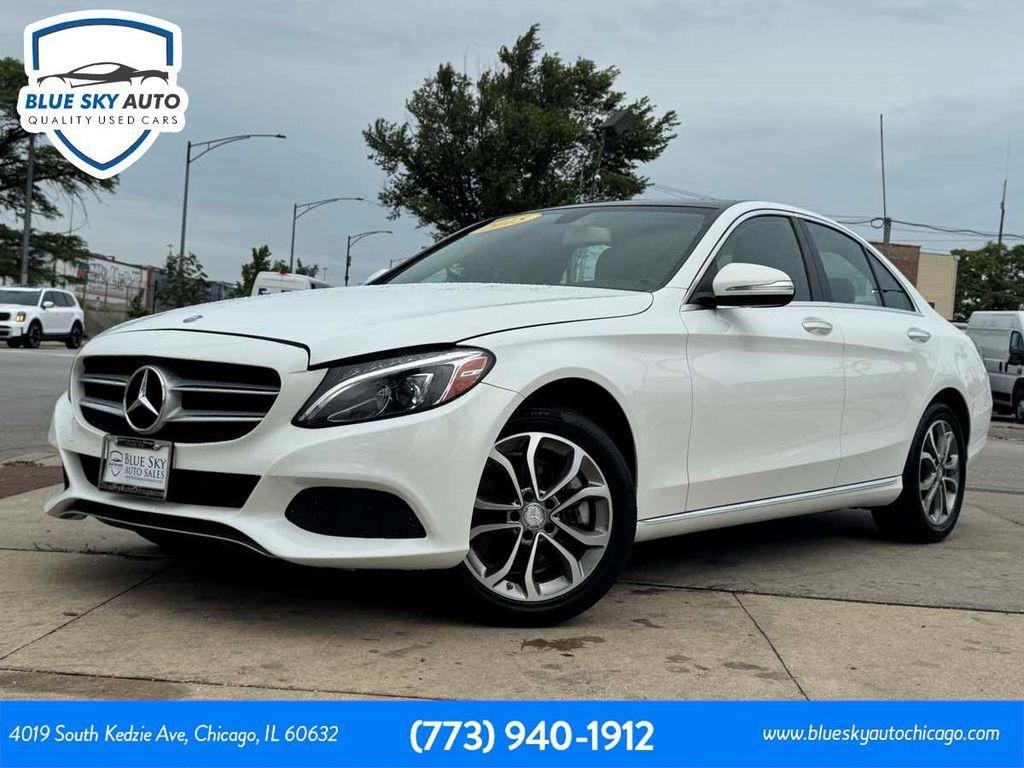 used 2015 Mercedes-Benz C-Class car, priced at $13,995
