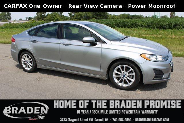 used 2020 Ford Fusion car, priced at $14,342