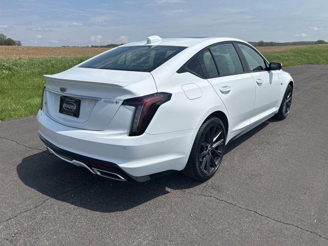 new 2025 Cadillac CT5 car, priced at $55,930