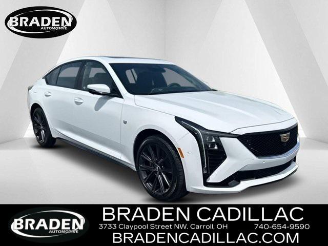 new 2025 Cadillac CT5 car, priced at $56,030