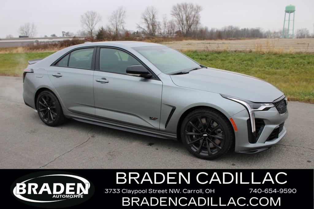 new 2026 Cadillac CT4-V car, priced at $69,960