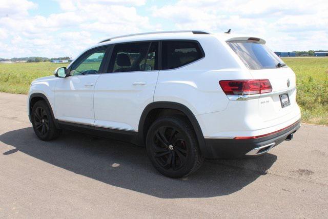 used 2021 Volkswagen Atlas car, priced at $24,712