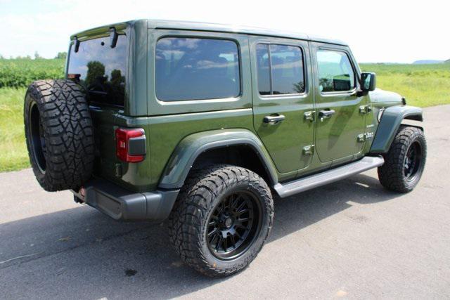 used 2021 Jeep Wrangler Unlimited car, priced at $31,875