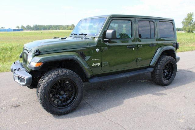 used 2021 Jeep Wrangler Unlimited car, priced at $31,875